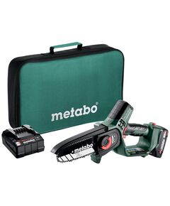 Пила ланцюгова акумуляторна Metabo MS 18 LTX 15 18В 1х2А·год шина 15см 5м/сек 2кг, фото  | SNABZHENIE.com.ua