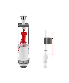 Комплект для бачка унитаза NM одноуровневый, с нижним подводом 1/2", фото  | SNABZHENIE.com.ua