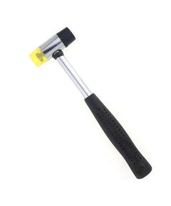 Молоток-киянка с резиново-полиуретановым бойком 370г металлическая обрезиненная рукоятка SIGMA (4317151), фото  | SNABZHENIE.com.ua