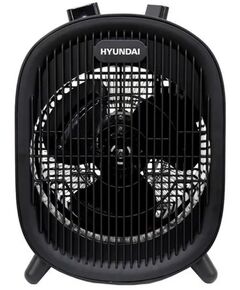 Тепловентилятор HYUNDAI HFH2000FX, 20м2, 2000Вт, мех. упр-ння, спіральний нагрів. елемент, чорний, фото  | SNABZHENIE.com.ua