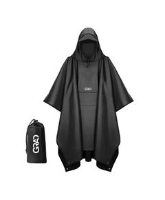 Плащ-пончо от дождя Invisible черный GRAD (9461955), фото  | SNABZHENIE.com.ua