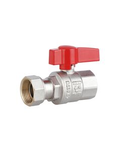 Thermo Alliance Standart Кран шаровой 3/4"ВВ прямой, PN40, с накидной гайкой TAS260W20, фото  | SNABZHENIE.com.ua