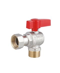 Thermo Alliance Standart Кран шаровой 3/4"ВН угловой, PN40, с накидной гайкой TAS224W20, фото  | SNABZHENIE.com.ua