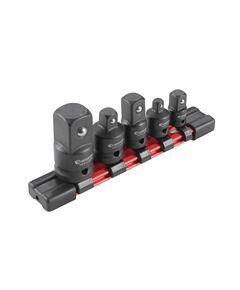 Набір перехідників 5 од. 1/4"Fx3/8"M, 3/8"Fx1/4"M, 3/8"Fx1/2"M, 1/2"Fx3/8"M, 1/2"Fx3/4"M, CrMo STORM, фото  | SNABZHENIE.com.ua