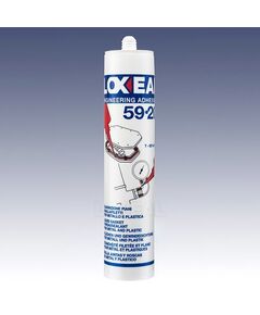 Cиліконовий клей-герметик, прозорий, до +180 С, 310 мл, 59-20   (LOXEAL), фото  | SNABZHENIE.com.ua