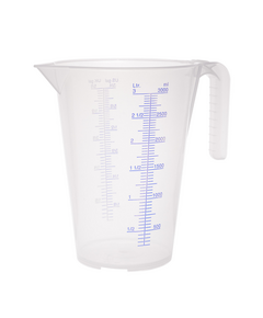 Вимірювальна ємність-ПП-3 л прозорий   (PRESSOL), фото  | SNABZHENIE.com.ua