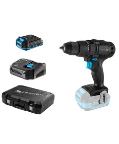 Набір Акумуляторний дриль-шурупокрут + акумулятор + зарядний пристрій + кейс  2.0 (HT2E244-B12DD), фото  | SNABZHENIE.com.ua