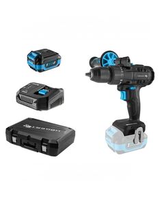 Набір Акумуляторний безщітковий дриль-шурупокрут + акумулятор + зарядний пристрій + кейс  40 (HT2E246-B14DD), фото  | SNABZHENIE.com.ua