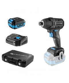 Набір Гвинтокрут безщітковий ударний імпульсний акумуляторний  + акумулятор + зарядний пристрій + кейс  200 (HT2E255-B14ID), фото  | SNABZHENIE.com.ua