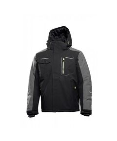 AMOS утеплена куртка з капюшоном чорна  XL (HT5K923-XL), фото  | SNABZHENIE.com.ua