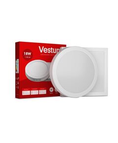 Круглий світлодіодний накладний світильник  18 (1083), фото  | SNABZHENIE.com.ua