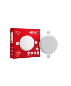 Круглий світлодіодний врізний світильник "без рамки"  11 (1461), фото  | SNABZHENIE.com.ua