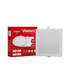 Квадртний світлодіодний врізний світильник  18 (1883), фото  | SNABZHENIE.com.ua