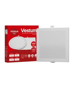 Квадратний світлодіодний врізний світильник  24 (1884), фото  | SNABZHENIE.com.ua