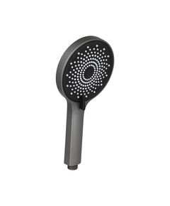 Лейка для ручного душа Lidz Niagara 32 120 мм округлая LDNIA32GRP48536 Graphite, фото  | SNABZHENIE.com.ua