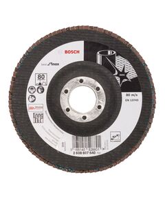 Пелюстковий шліфкруг X581 Best for Inox, кутовий  115 (2608608263), фото  | SNABZHENIE.com.ua