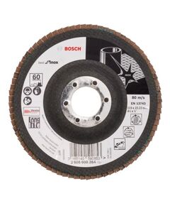 Пелюстковий шліфкруг X581 Best for Inox, кутовий  115 (2608608264), фото  | SNABZHENIE.com.ua