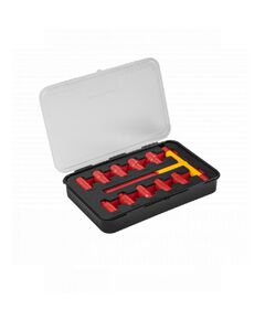 Набір головок діелектричних з Т-подібним воротком, 1000V  8 - 19 (HT1E102), фото  | SNABZHENIE.com.ua