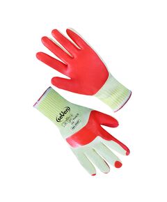 Рукавички "Скляр" білі з червоним латексним покриттям  10 (69487), фото  | SNABZHENIE.com.ua