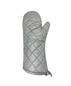 Рукавиця пекарська термостійка 38см, срібляста  10 (69922), фото  | SNABZHENIE.com.ua