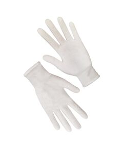 Рукавички синтетичні білі, без ПВХ крапки 760810, 10 розмір  ПВХ (69169), фото  | SNABZHENIE.com.ua