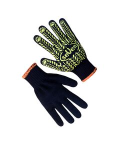 Рукавички трикотажні чорні з ПВХ крапкою  10 (69883), фото  | SNABZHENIE.com.ua