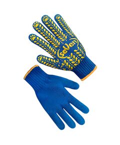 Рукавички трикотажні сині з ПВХ крапкою 75614  11 (69331), фото  | SNABZHENIE.com.ua