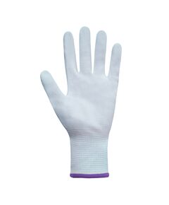 Рукавички синтетичні білі з білим поліуретановим покриттям 9 розмір  Білий (69500), фото  | SNABZHENIE.com.ua