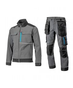 Комплект робочого захисного одягу TAUBER темно-сірий  2XL (N_HT5K811-2XL), фото  | SNABZHENIE.com.ua