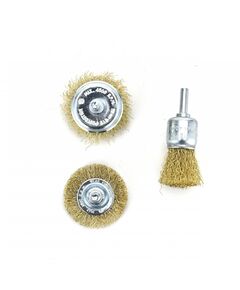 Набір дротяних щіток, латунний дріт  50 (HT7D745), фото  | SNABZHENIE.com.ua