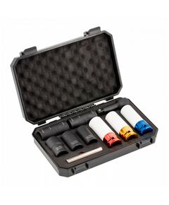 Набір голівок ударних та екстракторів 10 шт, 1/2''  17 - 21 (HT4R108), фото  | SNABZHENIE.com.ua