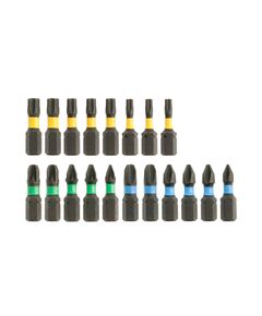 Біти ударні 20 шт., мікс 25 мм  PH/TORX/PZ (HT1S698), фото  | SNABZHENIE.com.ua