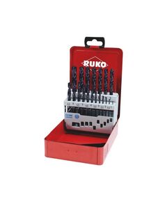 Набір спіральних свердл DIN 338 Typ VA HSSECo8 TiAlN  1 - 10мм (281214EF), фото  | SNABZHENIE.com.ua