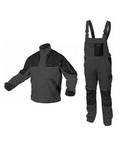 Комплект робочого захисного одягу EDGAR II темно-сірий  M (N_HT5K284-1-M), фото  | SNABZHENIE.com.ua