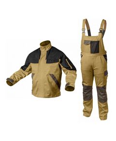 Комплект робочого захисного одягу EDGAR II , бежевий  L (N_HT5K282-1-L), фото  | SNABZHENIE.com.ua
