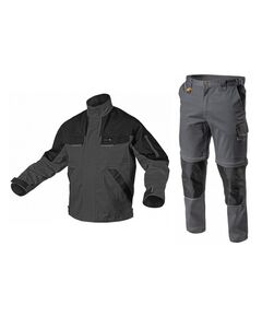 Комплект робочого захисного одягу EDGAR II темно-сірий  XL (N1_HT5K284-1-XL), фото  | SNABZHENIE.com.ua