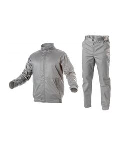 Комплект робочого захисного одягу FABIAN світло-сірий  XL (N1_HT5K310-XL), фото  | SNABZHENIE.com.ua