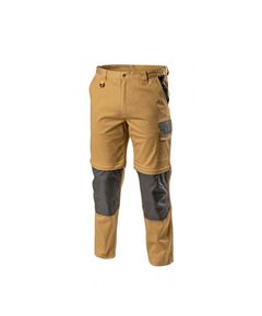 Штани робочі EDGAR бежеві  M (HT5K276-M), фото  | SNABZHENIE.com.ua