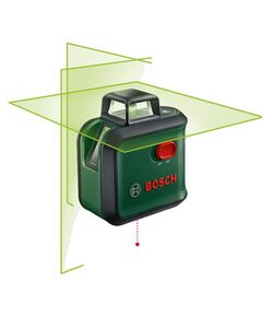 Лазерний нивелір Bosch AdvancedLevel 360 з футляром та батареями, фото  | SNABZHENIE.com.ua