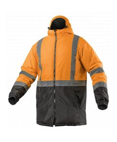 Куртка сигнальна LEDA утеплена, помаранчева  3XL (HT5K346-3XL), фото  | SNABZHENIE.com.ua