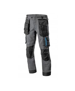 Штани робочі TAUBER 4-way stretch темно-сірі  3XL (HT5K812-3XL), фото  | SNABZHENIE.com.ua