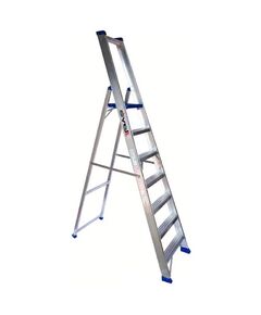 Стрем'янка професійна алюмінієва, 7 сходинок  2.45 (SVELT), фото  | SNABZHENIE.com.ua