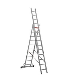 Трисекційна алюмінієва драбина  6.9 (VIRASTAR), фото  | SNABZHENIE.com.ua