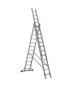 Трисекційна алюмінієваі драбина  8.6 (VIRASTAR), фото  | SNABZHENIE.com.ua