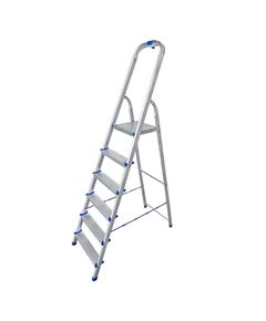 Стрем'янка алюмінієва, 6 сходинок  1.94 (VIRASTAR), фото  | SNABZHENIE.com.ua