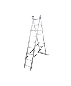 Алюмінієва двосекційна драбина  3.6 (VIRASTAR), фото  | SNABZHENIE.com.ua