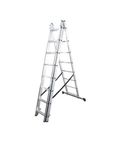 Алюмінієва трисекційна драбина  4.5 (VIRASTAR), фото  | SNABZHENIE.com.ua