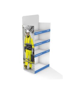 Картонна вітрина з гачками  88.6 (00-DISPLAY-ZHAKAMI-HT), фото  | SNABZHENIE.com.ua