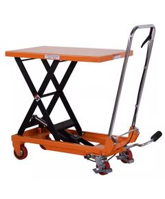 Стіл-платформа вантажопідйомний гідравлічний 150кг/0,72м SYTJ-15, колір-жовтий  150 (SYTJ-15-Y), фото  | SNABZHENIE.com.ua