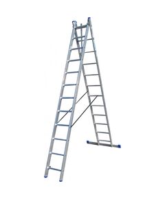 Драбина двосекційна, розкладна  5.3 (VHR H 2*12), фото  | SNABZHENIE.com.ua